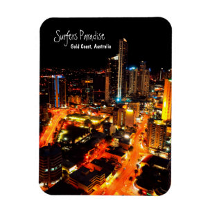 Magnet Flexible Lumières de ville de la Gold Coast Australie de