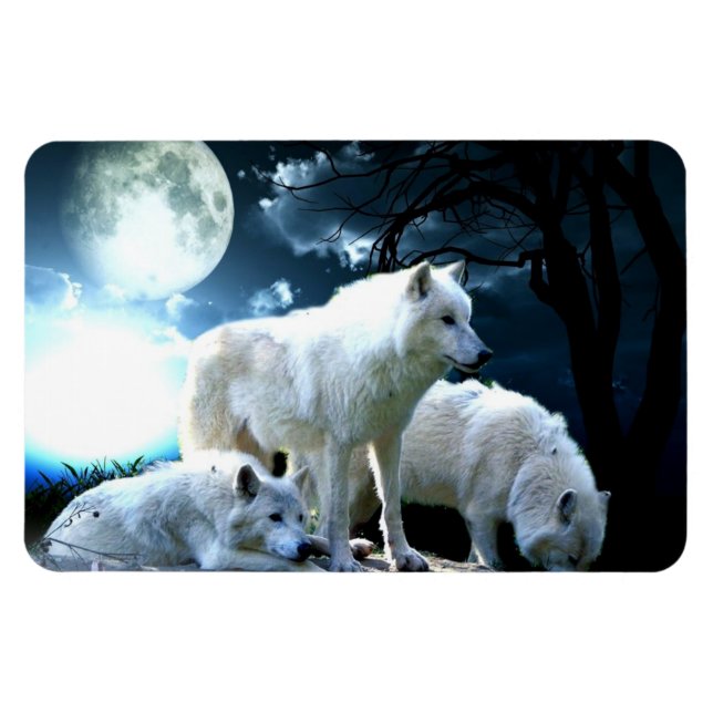 Magnet Flexible Lune de loup complète (Horizontal)