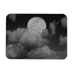 Magnet Flexible Lune et nuages sur le Kansas