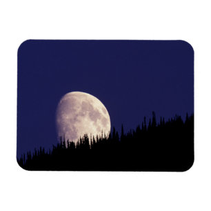 Magnet Flexible Lune & Forêt   Glacier National Park Montana