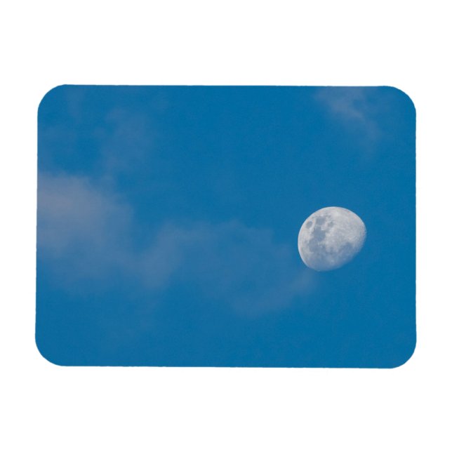 Magnet Flexible Lune matinale | Zambie, Afrique (Horizontal)