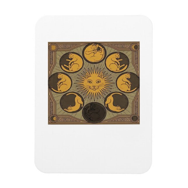 Magnet Flexible Lune Whimsigoth Classique (Vertical)