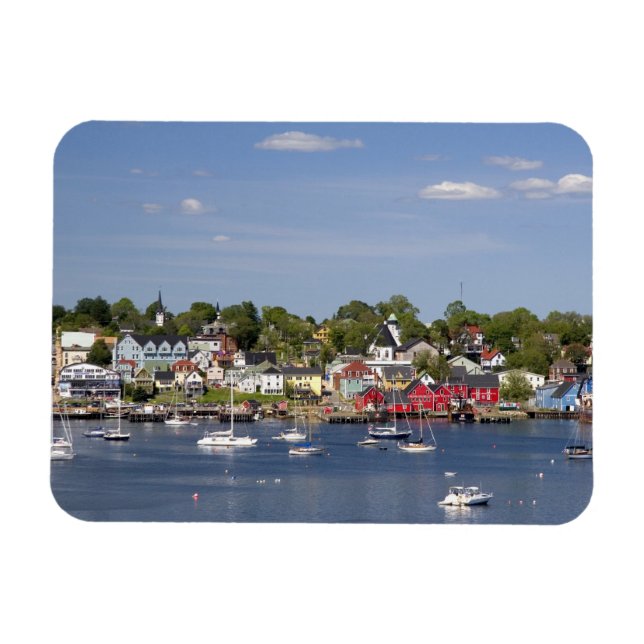 Magnet Flexible Lunenberg, Nouvelle-Écosse, Canada. 2 (Horizontal)
