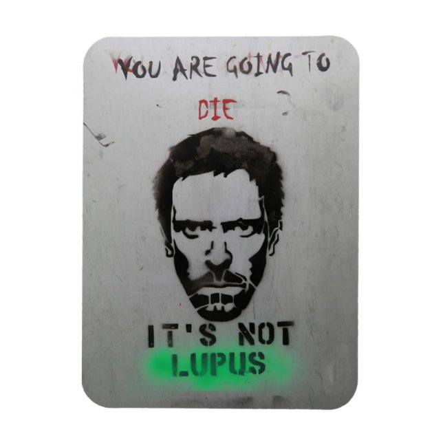 Magnet Flexible Lupus de la maison (Vertical)