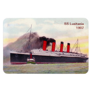 Magnet Flexible Lusitania 1907 de solides solubles