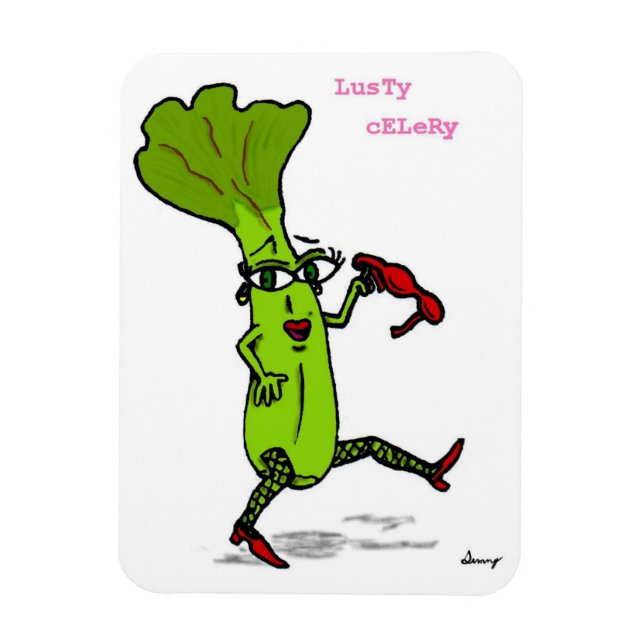 Magnet Flexible Lusty Celery aimant flexible (Vertical)