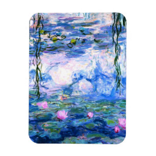 Magnet Flexible Lys d'eau rose Monet