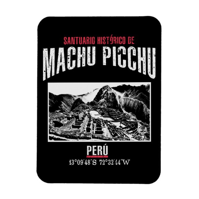 Magnet Flexible Machu Picchu (Vertical)