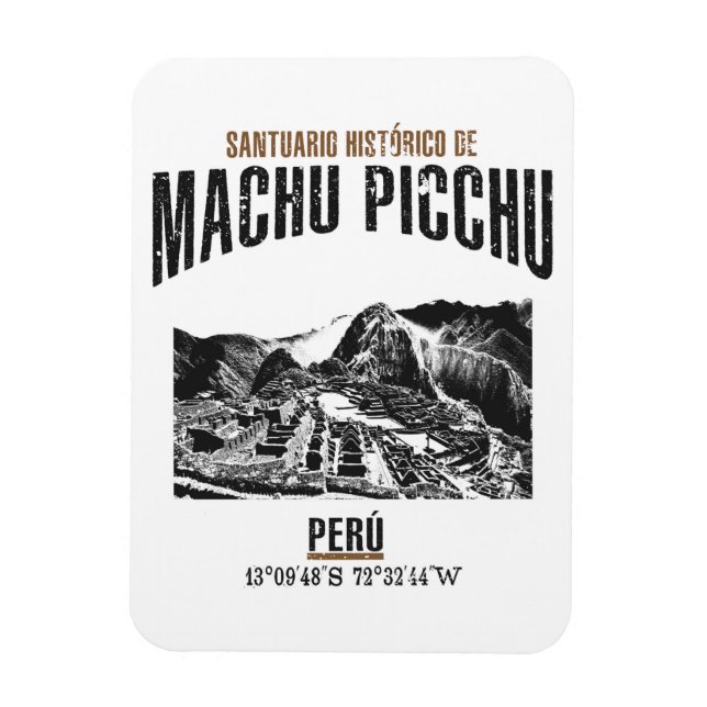 Magnet Flexible Machu Picchu (Vertical)