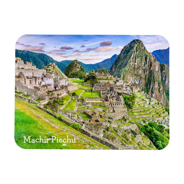 Magnet Flexible Machu Picchu Pérou Voyage Pittoresque (Horizontal)