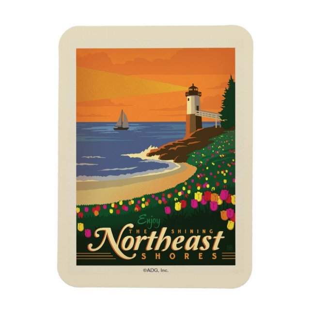 Magnet Flexible Macy's Flower Show | Nord-Est (Vertical)