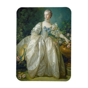Magnet Flexible Madame Bergeret, C. 1766 (huile sur la toile)