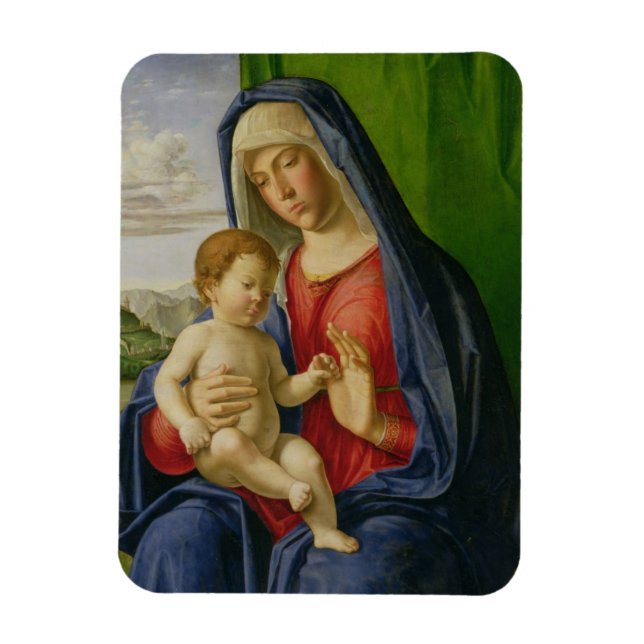 Magnet Flexible Madonna et Enfant, années 1490 (Vertical)