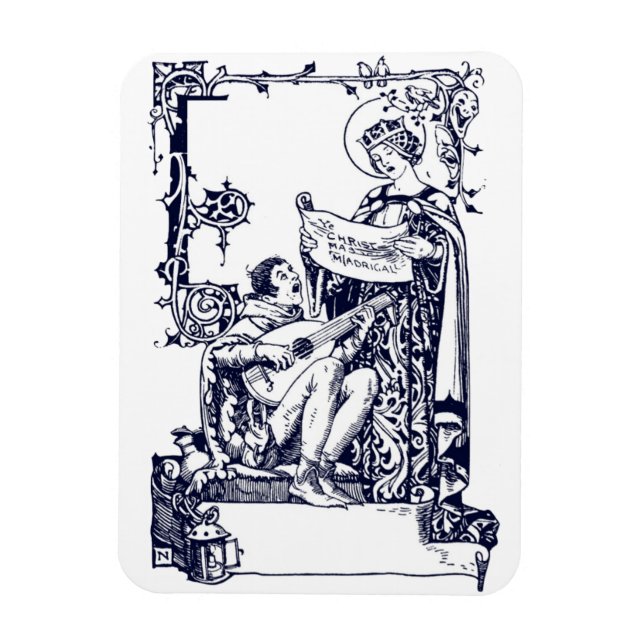 Magnet Flexible Madrigals pour Noël (Vertical)