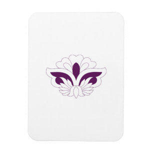 Magnet Flexible Magenta rouge décoratif