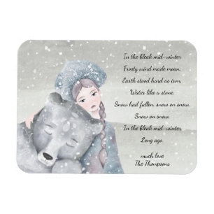 Magnet Flexible Magique Princesse de neige Ours Bleak Midwinter Ho