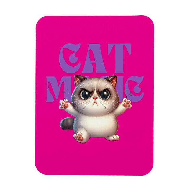 Magnet Flexible Magnat d'alimentation de chat (Vertical)