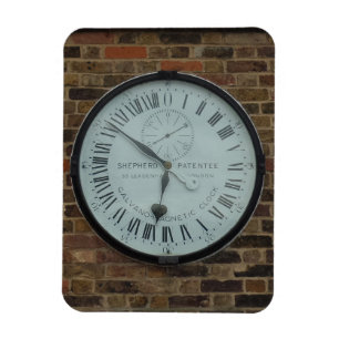 Magnet Flexible Magnat de l'horloge galvanomagnétique 3"x4"