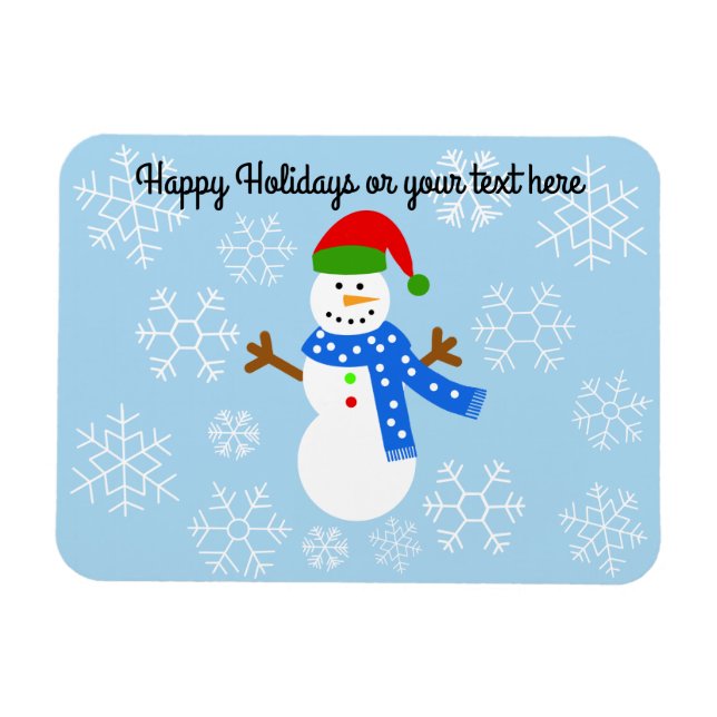 Magnet Flexible Magnat de neige no 1 (Horizontal)