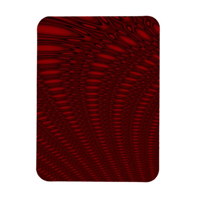 Magnet Flexible Magnat de Tentacles de pieuvre rouge (Vertical)