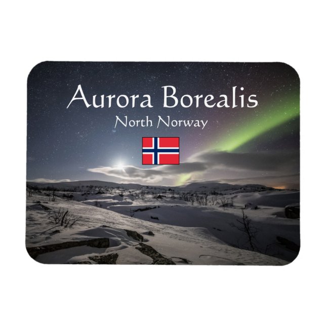 Magnet Flexible Magnat Norvège auriculaire nordique (Horizontal)