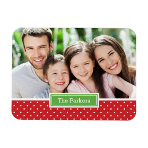 Magnet Flexible Magnat photo de Polkadot Holiday