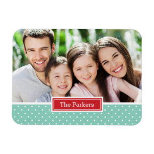 Magnet Flexible Magnat photo de Polkadot Holiday