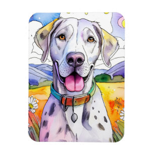 Magnet Flexible Magnat photo Great Dane Dog