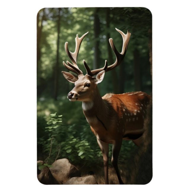 Magnet Flexible Magnet-Deer (Vertical)