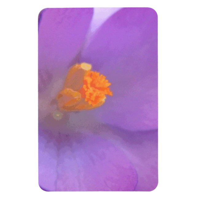 Magnet Flexible Magnifique aimant Premium Crocus (Vertical)
