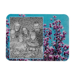 Magnet Flexible Magnolia Blossoms Blue Sky Peinture Ajouter Votre