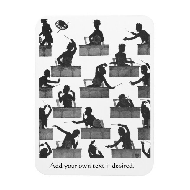 Magnet Flexible Mahler en tant que chef d'orchestre - Musique clas (Vertical)