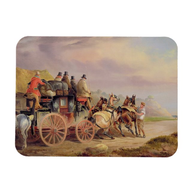 Magnet Flexible Mail Coaches on the Road : The Quicksilver Devonp (Horizontal)