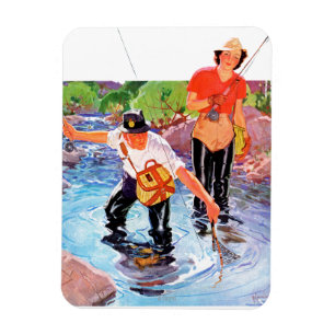 Magnet Flexible Maillage d'un poisson par R.J. Cavaliere