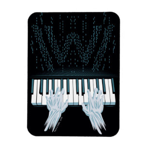 Magnet Flexible Mains d'androïde de Westworld   sur le piano de