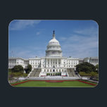 Magnet Flexible Maison Blanche US Capitol Building Washington DC<br><div class="desc">Le front ouest du Capitole américain. Le bâtiment de style néoclassique est situé à Washington,  D.C.,  au sommet du Capitol Hill à l'extrémité est du National Mall. Le Capitole a été désigné lieu historique national en 1960.</div>