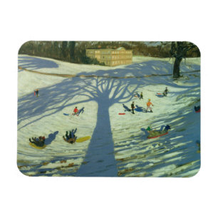 Magnet Flexible Maison de l'abbaye de Calke Hiver 2002
