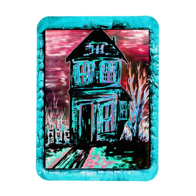 Magnet Flexible Maison d'invitation (Vertical)