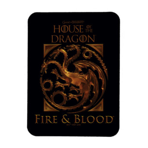 Magnet Flexible MAISON DU DRAGON Maison Targaryen Sigil