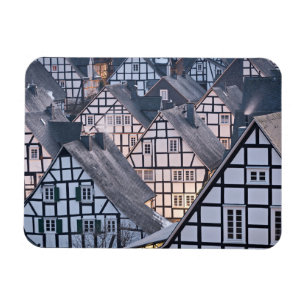 Magnet Flexible Maisons à colombage dans Freudenberg, Allemagne