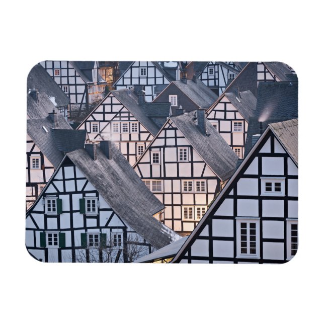 Magnet Flexible Maisons à colombages en Freudenberg, Allemagne (Horizontal)