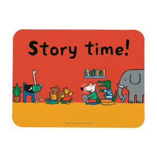 Magnet Flexible Maisy et amis lisent ensemble