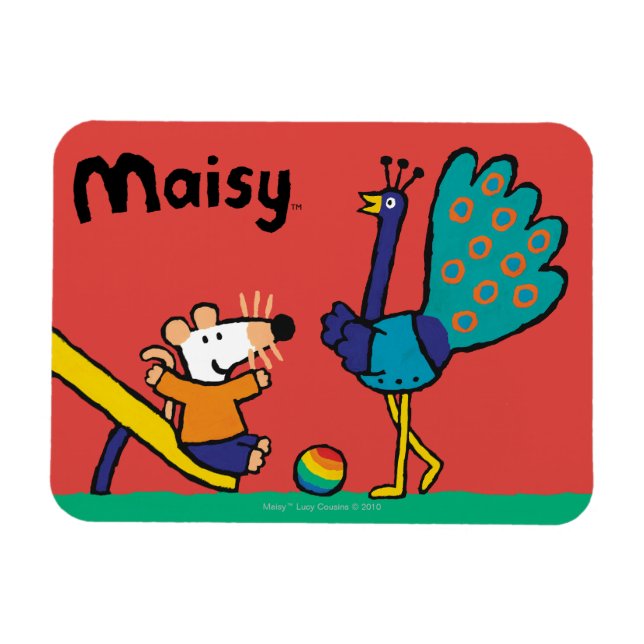 Magnet Flexible Maisy sur le terrain de jeu avec les amis (Horizontal)
