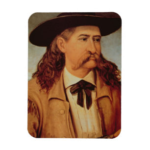 Magnet Flexible Maître d'hôtel "Bill sauvage" Hickok (1837-76)