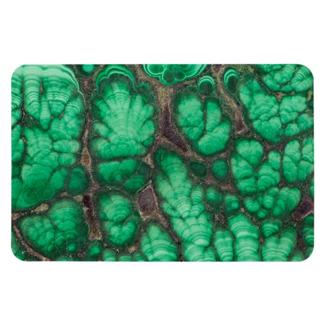 Magnet Flexible Malachite à motif vert (Horizontal)
