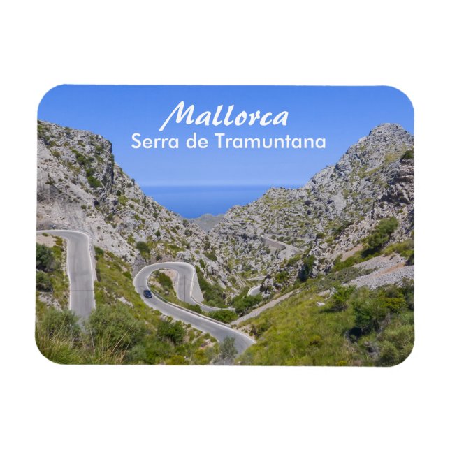 Magnet Flexible Mallorca Serra de Tramuntana Souvenir (Horizontal)