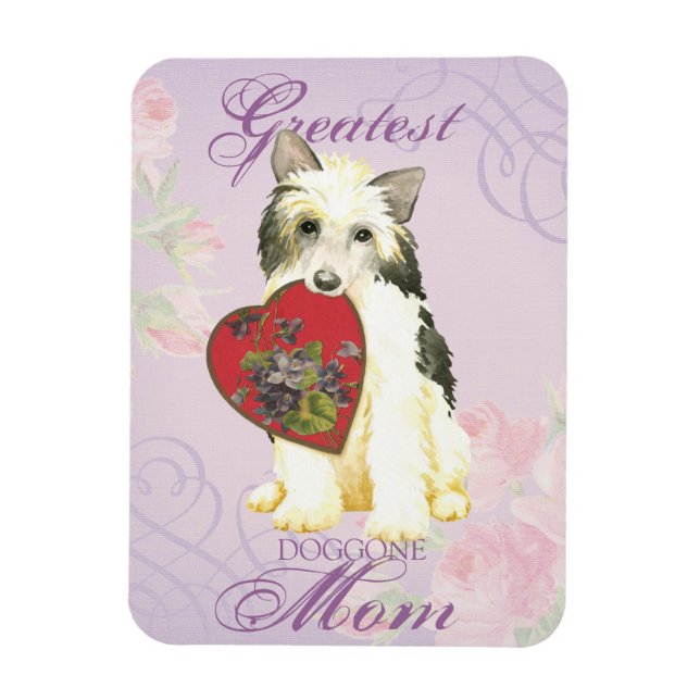 Magnet Flexible Maman du coeur en poudre (Vertical)