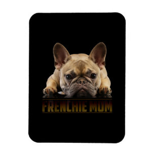 Magnet Flexible maman frenchie   cadeau de maman bulldog