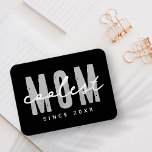 Magnet Flexible Maman la plus cool depuis 20XX Moderne Simple Prep<br><div class="desc">Ce design simple et moderne est composé de la typographie de san serif.</div>