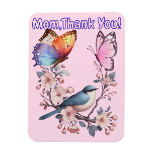 Magnet Flexible Maman, Merci !